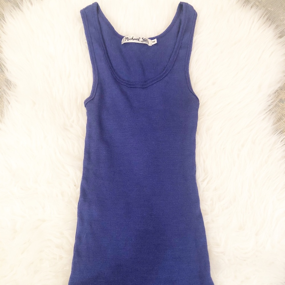 Michael Stars Purple Tank Top